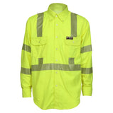 MCR Safety SBS1027 Summit Breeze FR Type R Class 3 Long Sleeve Work Shirt