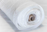 Square-Pattern String Reinforced Poly 10'x100' Flame Resistant 6 Mils Clear