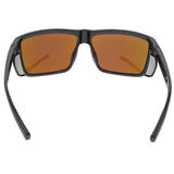 MCR SAFETY Swagger SR22bGZ Charcoal Safety Glasses Green Mirror Polarized Lenses