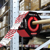 100-Pack "Danger Lock Out Do Not Operate" Tags by-The-Roll, OSHA Compliant