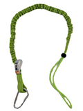 10-Pack Green Hi-Biz Scaffold Tool Lanyard With Carabiner Clip And Adjustable Lo