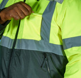 MCR Safety VBBCL3L Luminator Two tone value bomber jacket, Class 3, insu