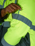 MCR Safety VBBCL3L Luminator Two tone value bomber jacket, Class 3, insu
