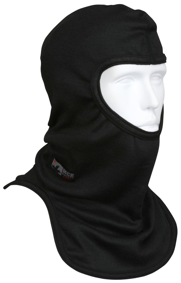 MCR Safety BLCVCX Flame Resistant (FR) CAT3 Balaclava   Made with CarbonX material One size fits all